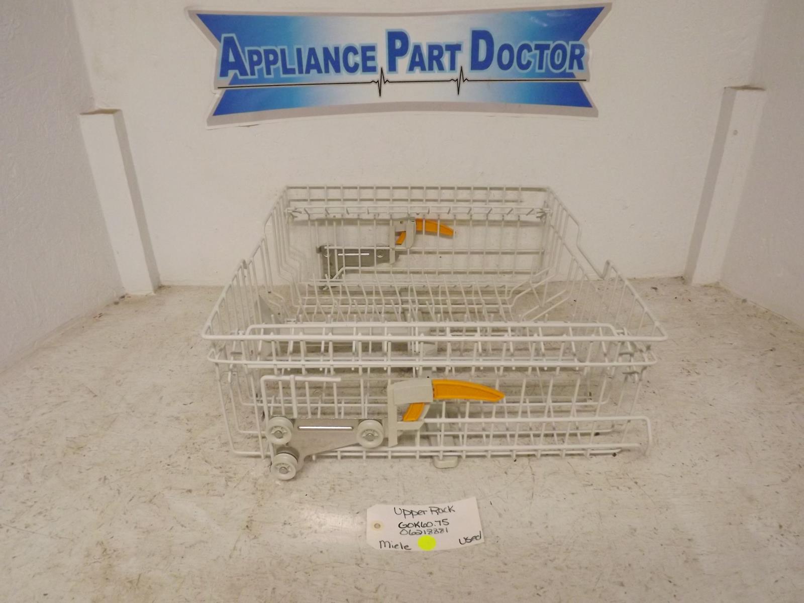 Miele Dishwasher GOK60.75 06218881 Upper Rack Used Miele Dishwasher GOK60.75 06218881 Upper Rack Used